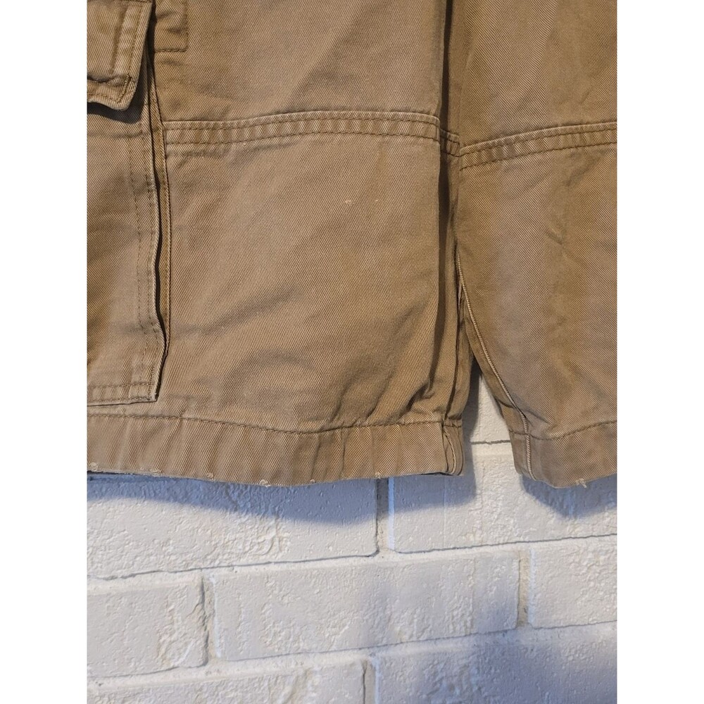 Abercrombie & Fitch Men's Classic Khaki Cargo Shorts - Size 30 - Picture 8 of 8